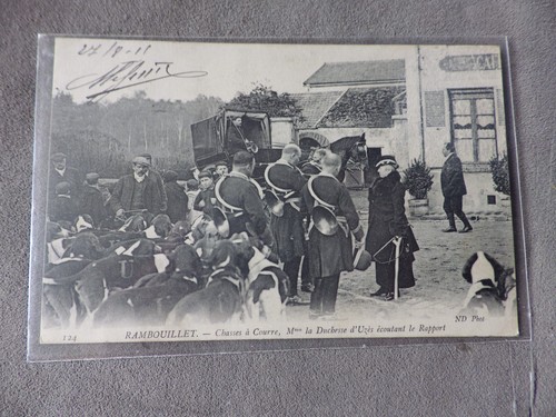 Cpa chasse courre - chasse, en