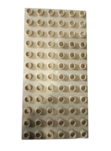 Lego duplo plaque 6x12 picots - duplo,