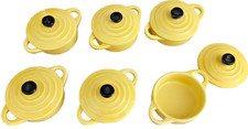 Lot de 6 Mini Cocottes Cuisine