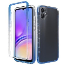 Pour Samsung Galaxy A05 étui antichoc transparent nuancé en PC + TPU pour tel