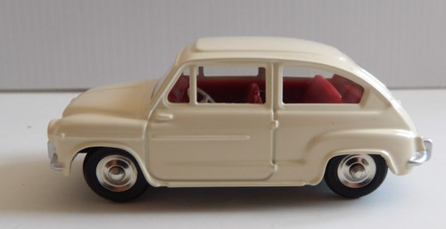 Fiat 600 crème - 1/43, dinky