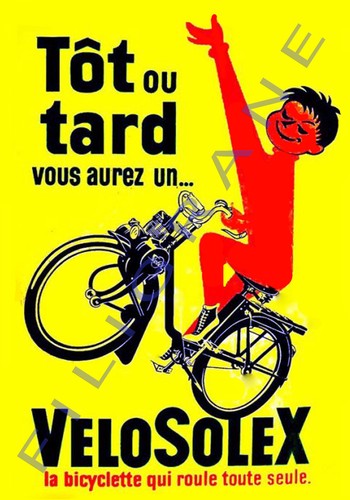 Vélo solex bicyclette - vélo,