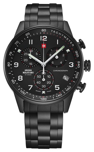 Swiss military chrono - military, by