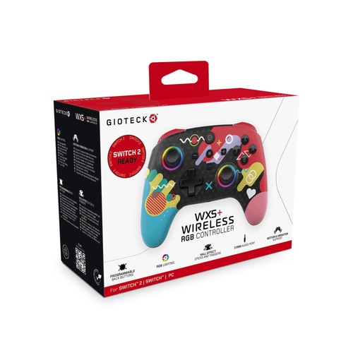Gioteck wx5 doodle wireless - doodle,