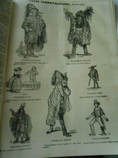 Caricature 1840 - Types
