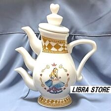 Rare Alice au Pays des Merveilles Théière Thé Fête Exclusivité Tokyo Disney