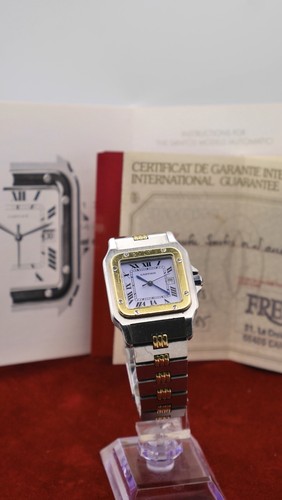 Cartier santos carrée 1985 - cartier,