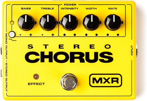 Mxr stereo chorus pedal - chorus,