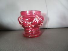 antique enamelled vase