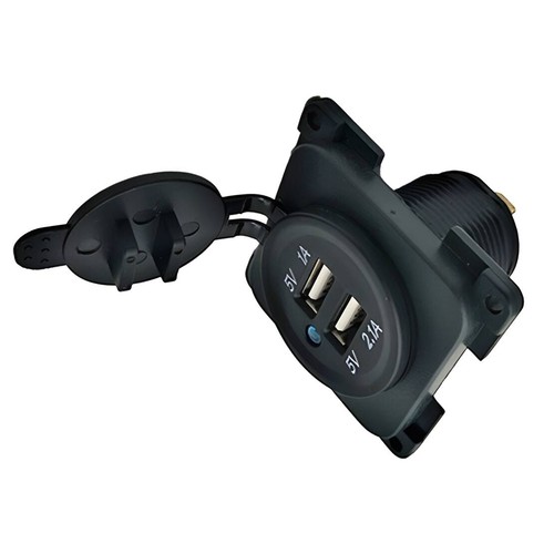 Double 12v dual usb - double,