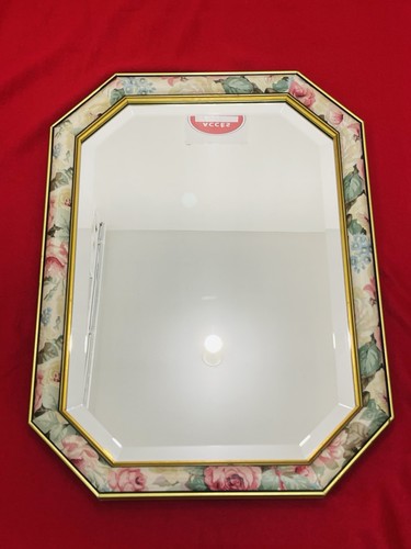 Miroir mural vintage octogonal