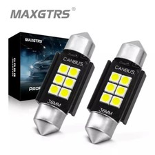 2 AMPOULE NAVETTE 6 SMD C5W 36