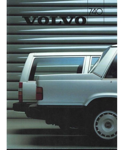 Brochure volvo 740 - brochure,