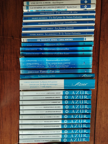 Livres romans harlequin - 26,
