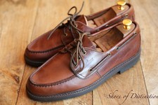 Sebago Brown Leather Boat Deck Shoes Mens UK 10.5 M US 11 EU 44.5