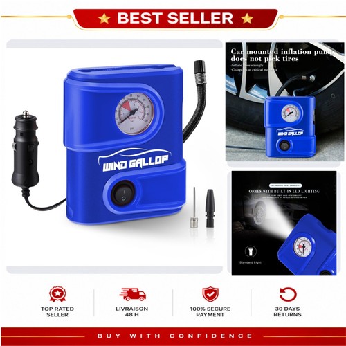 Compresseur air portable 12v - d'air,