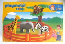 Playmobil 123 - Réf 6742 - Zoo - en boîte