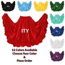 Satine 12 Verges Flamenco Jupe Belly Dance Gitan Danse du ventre Danse Orientale