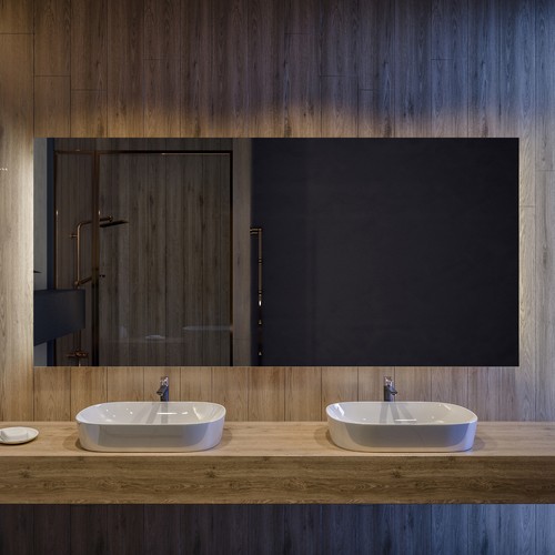 Beau moderne miroir salle - moderne, de