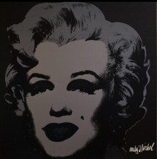 Andy Warhol : Lithographie grand format 60 Par 60 cm