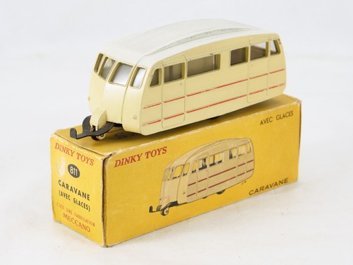 Dinky toys 811 caravane - f, n°