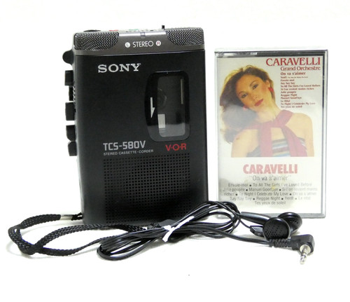 Sony tcs 580v walkman - tcs-580v,