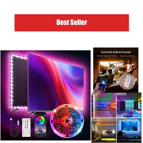 Ruban led rgb usb bluetooth - led,