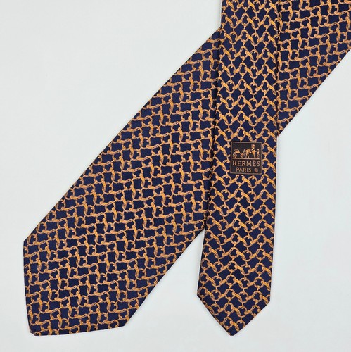 Cravate hermès soie - cravate,