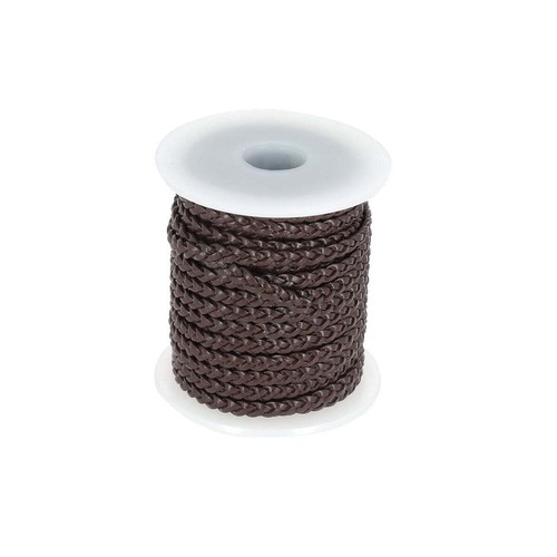 Lacet cuir pigmenté plat - pigmenté,