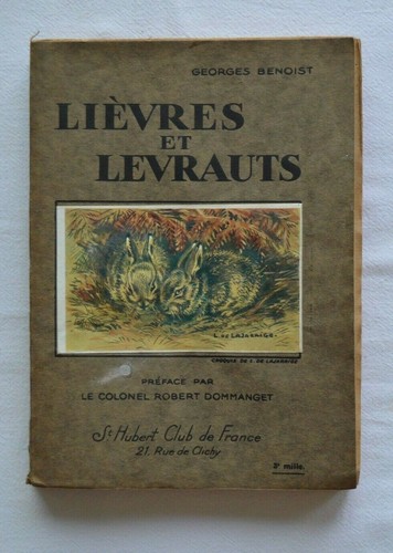 Lièvres levrauts georges - et,