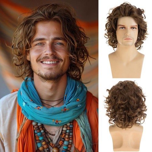 Hommes court bouclé - , ondulé