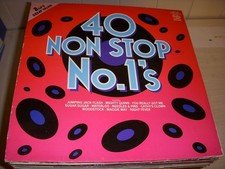DISQUE VINYL DOUBLE 33 Tours 40 NON STOP NUMBER ONES