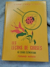 Ancien Livre Scolaire Leçons de choses au Cours élémentaire