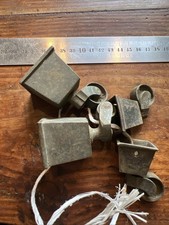 Quincaillerie Pied & Sabot & roulette  Meuble Ameublement  Bronze Q 72