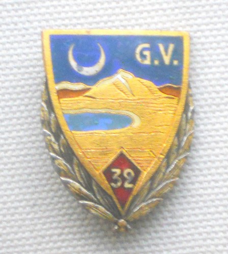 Insigne 32ème groupe - insigne,