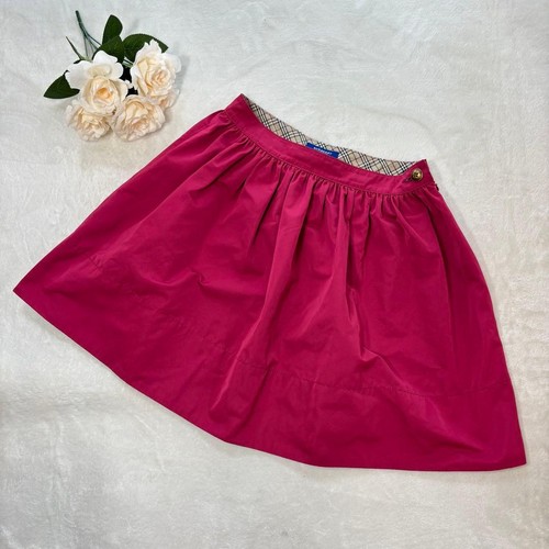 Jupe évasée rose burberry - jupe,