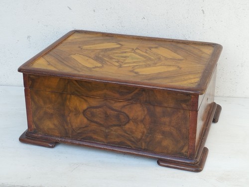 Coffret ancien marqueterie - ancien,
