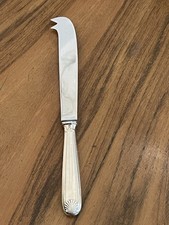 Christofle silver metal cheese knife model shell Vendôme