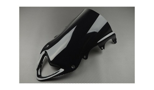 Bulle noire double courbure - bulle, en