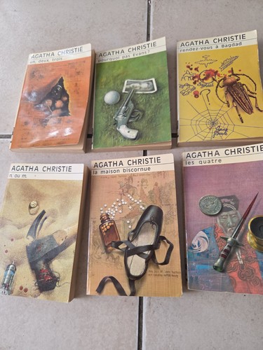 Lot livres agatha - 6,