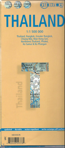 Carte routiere thailande - routiere,