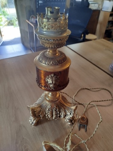 Lampe ancienne style empire - lampe,