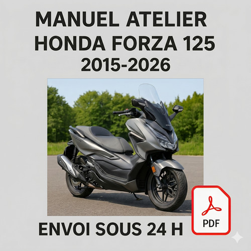 Manuel atelier honda forza 125 - manuel,