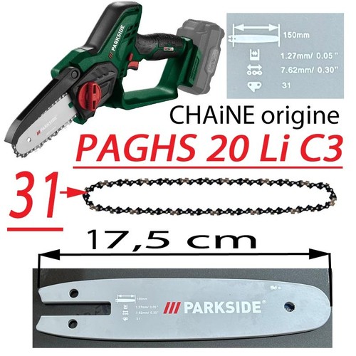 Parkside chaine origine - origine, 31