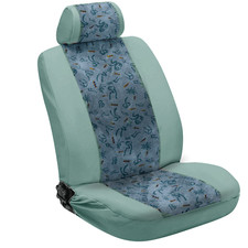 Housses de protection sièges voiture - Vert et bleu