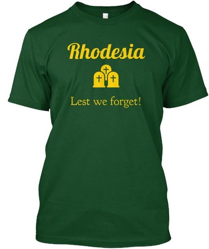 Remember rhodesia shirt made - t-shirt,