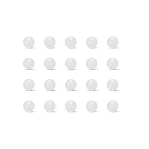 8mm solide plastique bille - plastique,