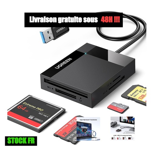 Lecteur cartes usb - cartes,