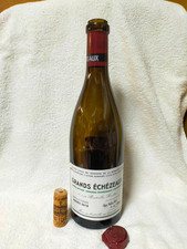 DRC ROMANEE CONTI  Grands Echezeaux 2018 Glass Bottle (empty) With Cork Capsule