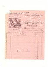 PARIS (III°) USINE de BAYONVILLERS / MATERIEL de PHARMACIE "Adrien LEVY" en 1929